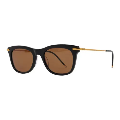 THOM BROWNE· Квадратные солнцезащитные очки мужской золотой