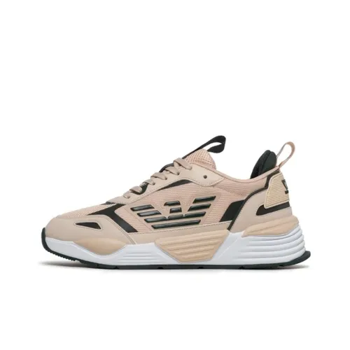 EMPORIO ARMANI EA7 Low Топ Casual Унисекс Абрикос Зеленый