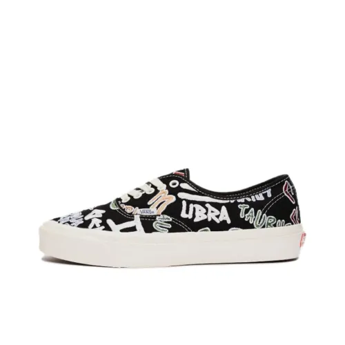 VANS Authentic LX 'Zodiac Pack' Низкие Скейтборд Кроссовки Унисекс Черные