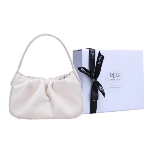 QULU Овчина Сумка через плечо Сумка Мини Women's White