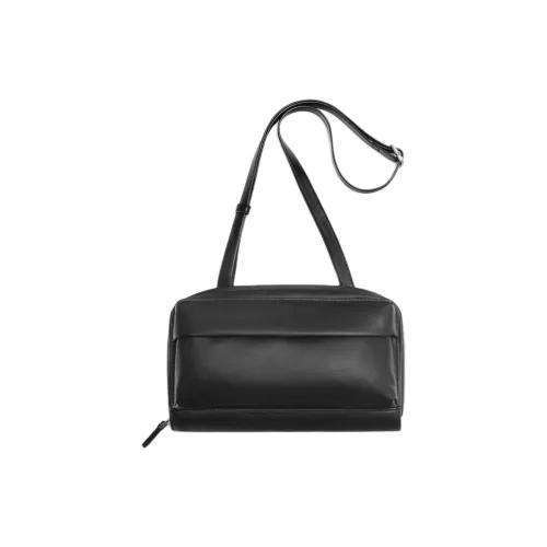 ZARA Сумки через плечо Черные Мужские