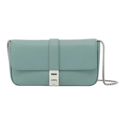 FERRAGAMO GANCINI Телячья кожа Сумка через плечо Сумка на плечо Женская Озерный Синий