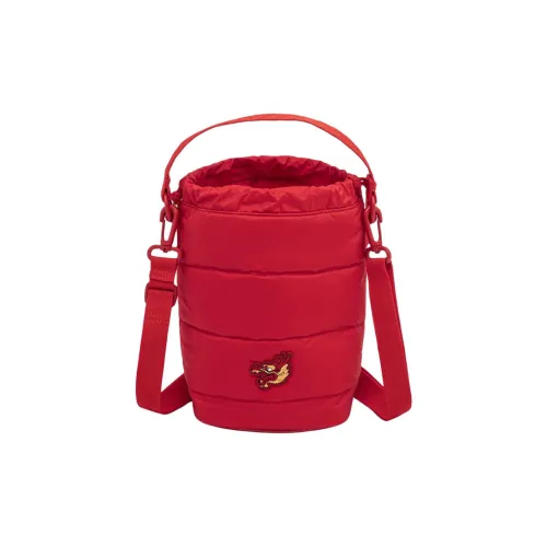 LINING Sports Life Collection Полиэстер Ведрообразная Сумка Сумка через плечо Стандартная Унисекс Вермильон