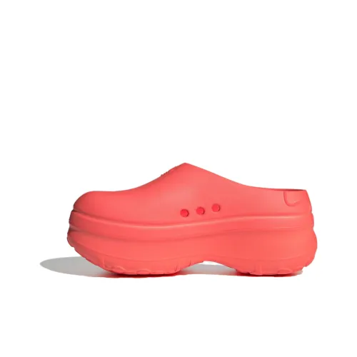 Adidas Originals AdiFOM Stan Smith Mule Тихий Домашние тапочки Женские Красный