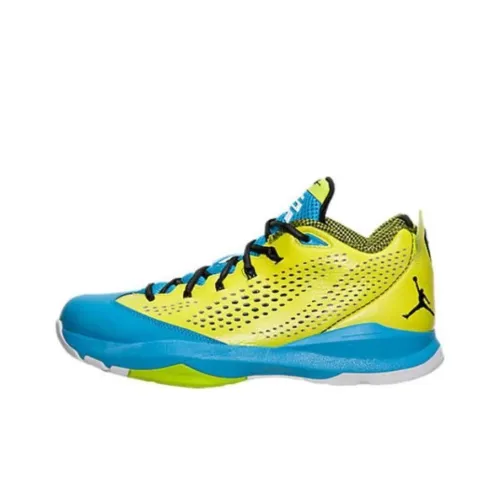 Jordan CP3 7 Амортизаторы Slip-resistant Низкий Топ Повседневная обувь Мужская Синий