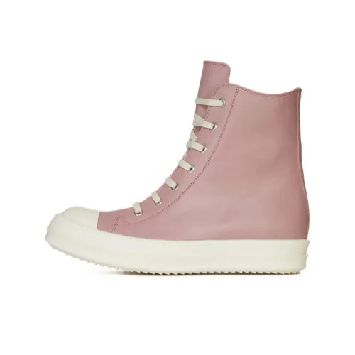 RICK OWENS совместный бренд RO Высокие кроссовки для скейтбординга Женские Розовые