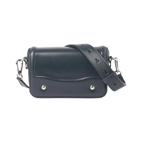 Lemaire Кожа Почтовая Сумка Сумка Сумка через плечо Сумка через плечо Мини Унисекс Полночный Синий