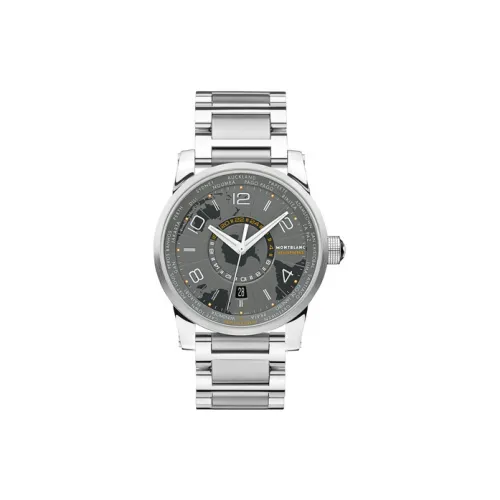 MONTBLANC Time Traveler Collection Автоматический Механический Часы Мужские 41 мм Серый Циферблат