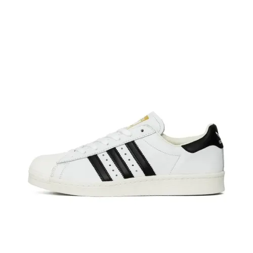 Adidas Originals Superstar Low Топ Скейтборд Кроссовки Мужские Белый Черный