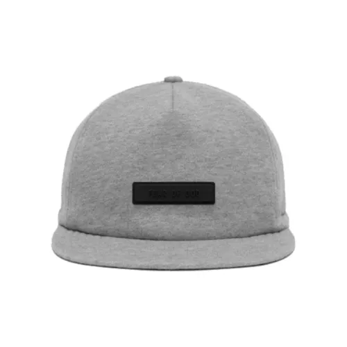 Fear Of God Essentials Хлопковые кепки Мужской Темный Фотиния Серый