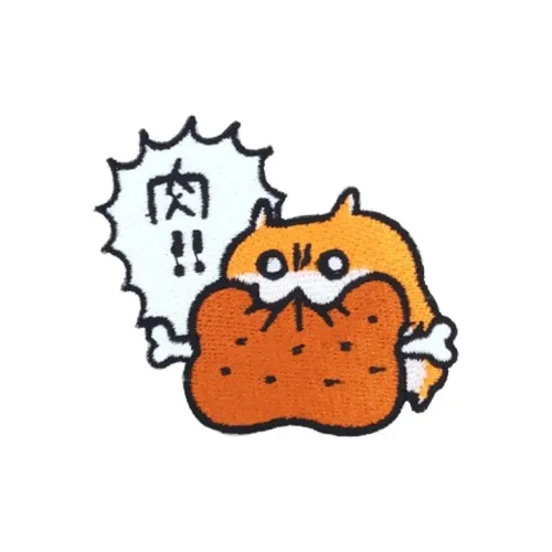 March·Monster Взрывной Хамстер Мясоед Мем Вышивка Вторая ЭДИЦИЯ Значки