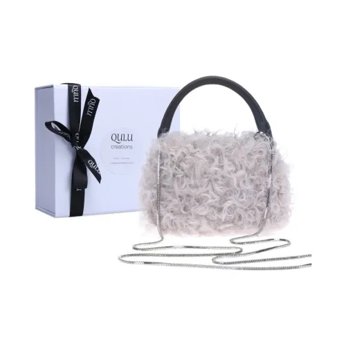 QULU Шерсть Портативный Через плечо Чехол для телефона Мини Женский Экрю Яшма Желтый Молочный Кофейный Черный