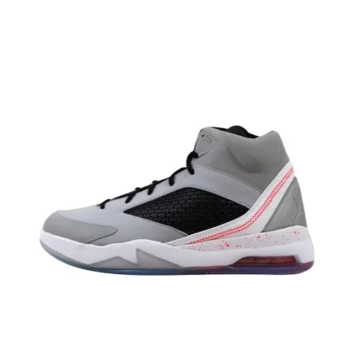 Jordan Flight Remi Slip-Resistant High Top Винтажные баскетбольные кроссовки Мужские Серые