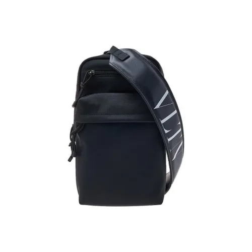 Valentino Нейлоновая сумка через плечо сумка на плечо женская темно-синий