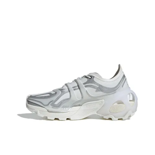 Adidas Wonder Runner Pro Устойчивый к истиранию Дышащий Низкий Топ Карбоновая Плита Беговые Кроссовки Унисекс Серебристо-Белый