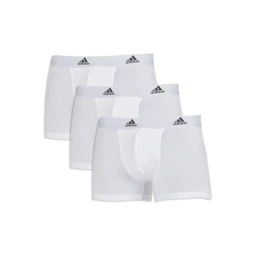 Adidas White Men's Boxers