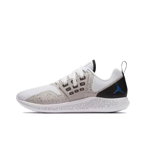 Jordan Grind Беговые кроссовки Низкий топ Белый Серый Мужской