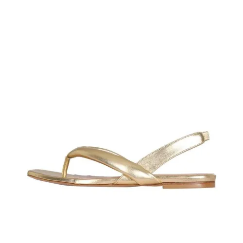 GIA BORGHINI One Ремешок Сандалии 1 см Женские Золотые