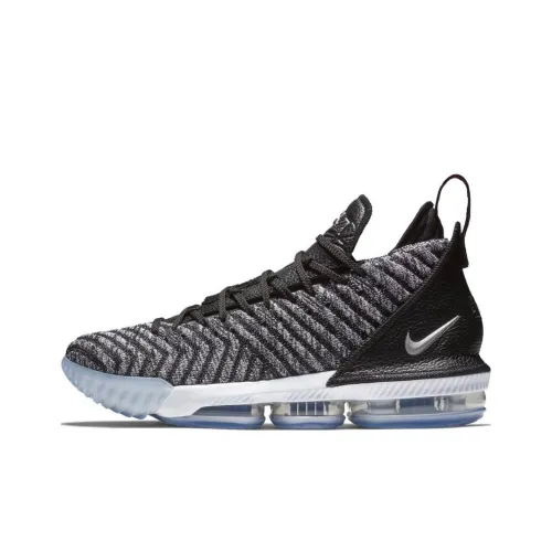 Nike Lebron 16 Амортизаторы Shock противоскользящие дышащие низкий топ баскетбольные кроссовки мужской черный