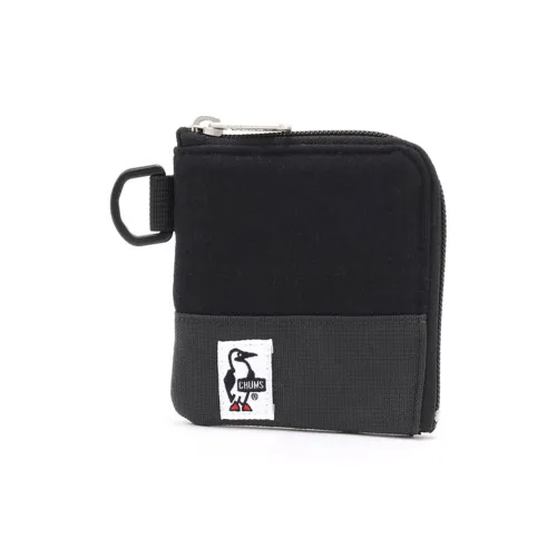 CHUMS Хлопок Кошелек Унисекс Черный Уголь