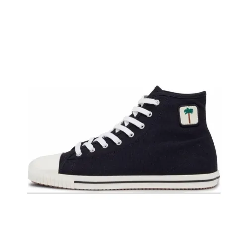 PALM ANGELS High-Top Canvas Shoes Men's