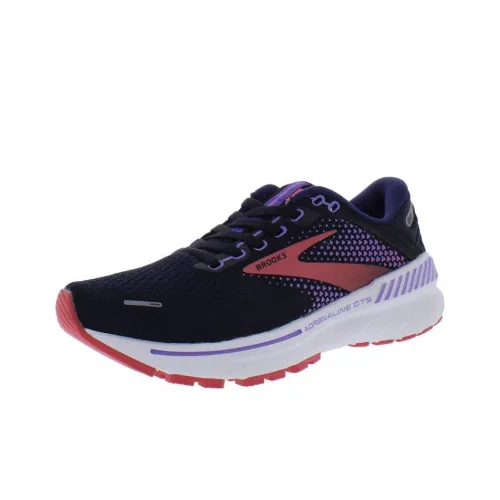 Brooks Shock Absorbers Slip-Resistant Low Top Беговые кроссовки Женские Фиолетовые