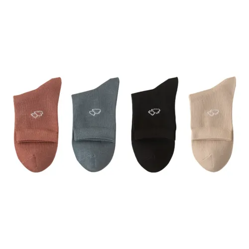 MENGNA Носки Crew Женские упаковка из 4 пар