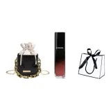 Чёрный Tube Зеркальце Жидкая помада #84