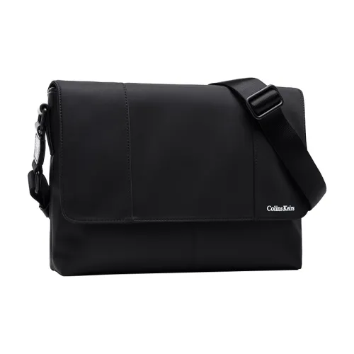 COLINS KEIRS Oxford Messenger Bag Shoulder Bag Medium Unisex Black Колинс Кейрс Оксфорд Мессенджер Сумка Сумка через плечо Средняя Унисекс Черный