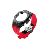 Золото-черный чехол, красный ремешок, набор одежды, инструменты.