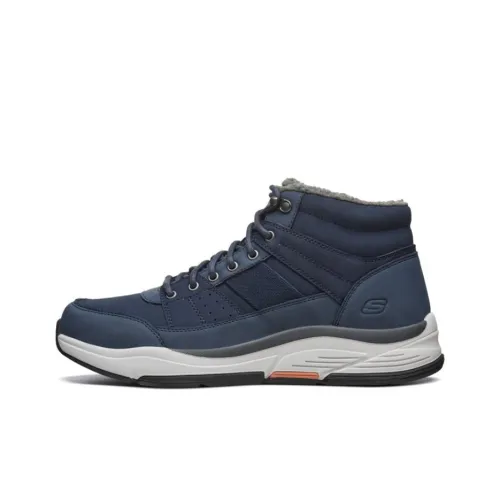 Skechers Benago MID Топ Повседневная обувь Мужская Морской синий