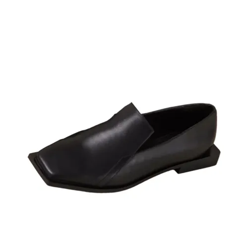 ALOHAS Лоферы Низкий каблук Женские Черные