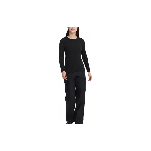 UNIQLO Спокойный Черный Женский Термобелье