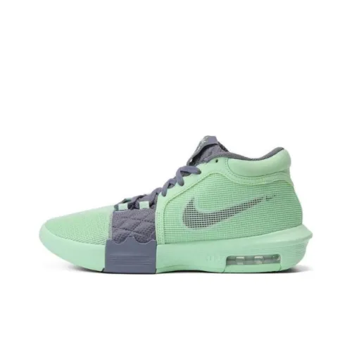 Nike Witness 8 Баскетбольные кроссовки Low Топ Зеленый Мужской
