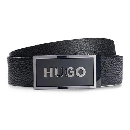 Hugo Boss Кожаные ремни Мужской черный