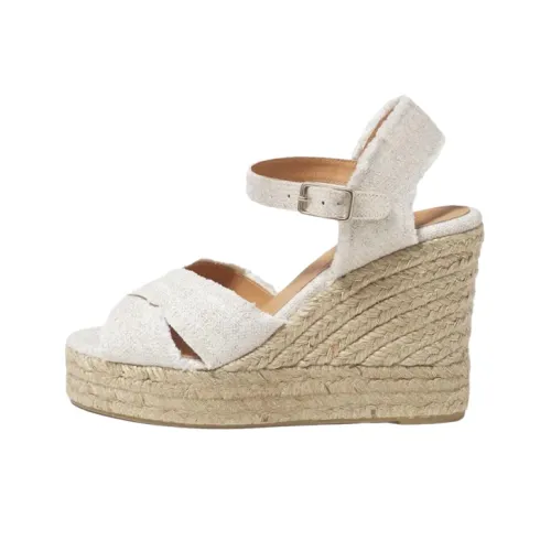 Castañer One Ремешок Сандалии 10 см Женские Белые