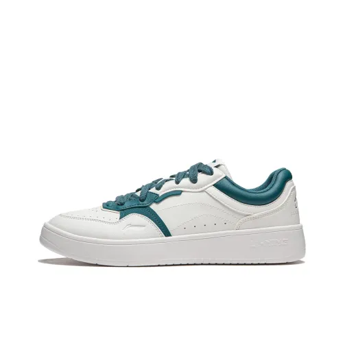 LINING Line 2,0 at the beginning V2 противоскользящие устойчивые к истиранию скейтборд Кроссовки Мужские Белый Зеленый