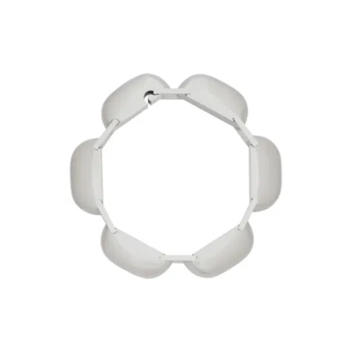 SAINT LAURENT Браслеты из латани Мужской Серебряный