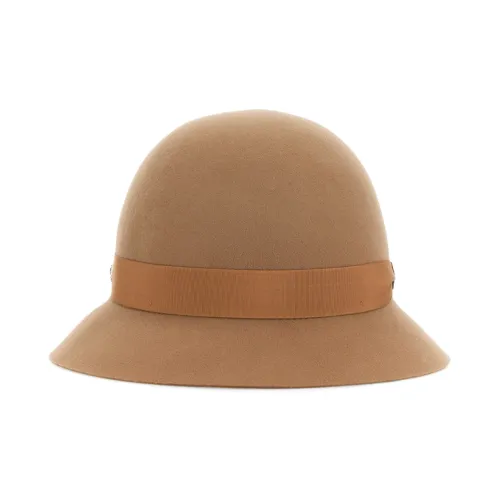 HELEN KAMINSKI Мериносовая шерсть вискоза хлопок нейлон эластан шляпы ведра женские коричневый