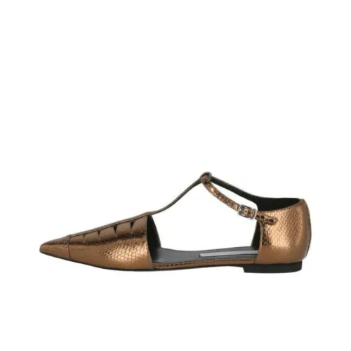 Stella McCartney Женские повседневные туфли Low Top Золотые Женские