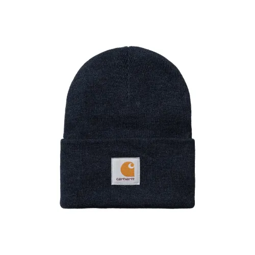 Carhartt WIP Acrylic Beanies Men's Black Кархарт WIP Акриловые Шапки-бини Мужские Черные