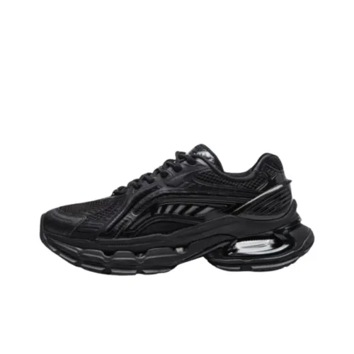 Подкладка Slip-resistant Abrasion-resistant Низкий топ Повседневная обувь Женская Черная