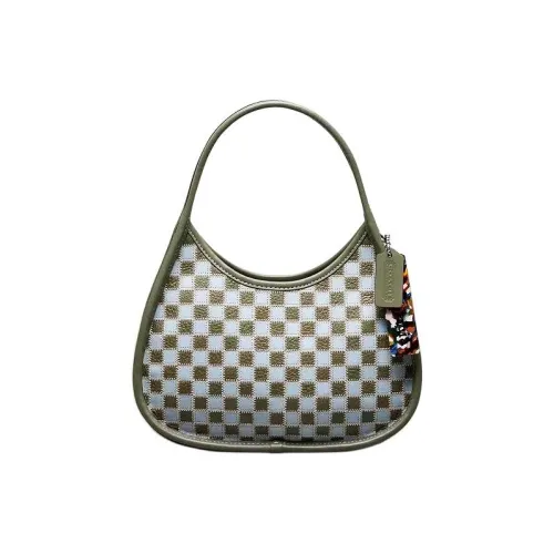 Coachtopia Кожа Сумка Мини Women's Silver Зеленый