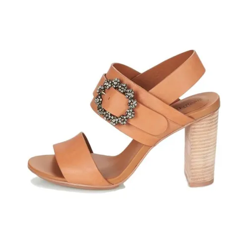 See By Chloe One Ремень Сандалии Женские Коричневый