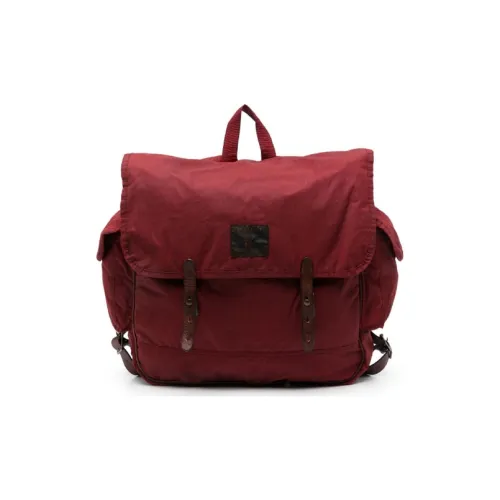 Ralph Lauren Ткань с кожаными вставками цветной рюкзак обычный мужской красный