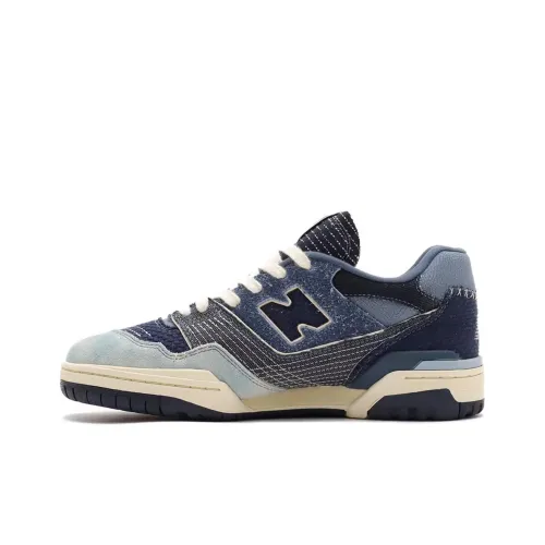 New Balance NB 550 Low Топ Скейтборд Кроссовки Унисекс Синий