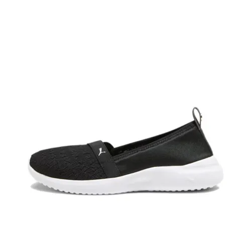 PUMA Adelina Regent ROMANCE Устойчивый к истиранию Дышащий Легкий Низкий Топ Повседневная Обувь Женская Черный