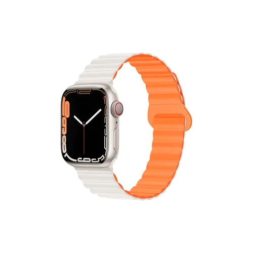 MILANQIAN M Q Ремешок Apple Совместимость Силиконовый Материал 38 45 мм Циферблат Часов Все