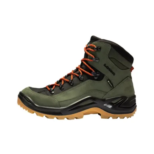 Lowa Renegade GTX противоскользящая устойчивая к истиранию уличная обувь унисекс зеленый