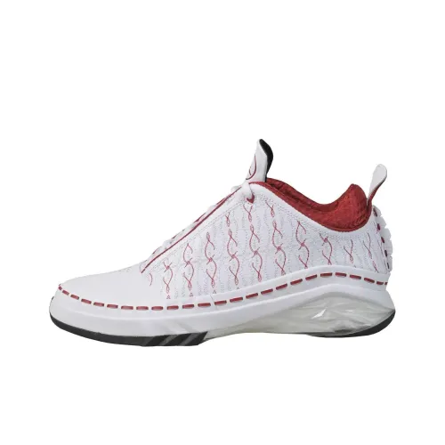 Jordan Air Jordan 23 Low Белый VARSITY Красный Low Топ Винтажные баскетбольные кроссовки Мужской Белый и красный